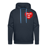 Speak to My Heart Hoodie - navy