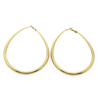 Wanda Drop Hoop Earrings