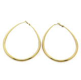 Wanda Drop Hoop Earrings