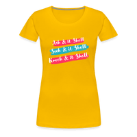 And it Shall T-Shirt - sun yellow