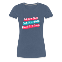 And it Shall T-Shirt - heather blue