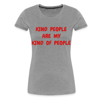 Kind People T-Shirt - heather gray