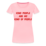 Kind People T-Shirt - pink