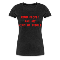 Kind People T-Shirt - charcoal grey