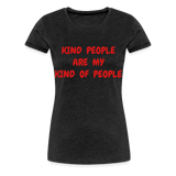 Kind People T-Shirt - charcoal grey