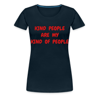 Kind People T-Shirt - deep navy