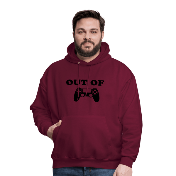 Out of Control Hoodie - burgundy