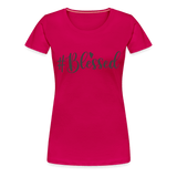 #Blessed - T-Shirt - dark pink