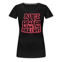 Ain’t no church slim fit - black