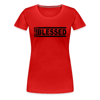 Out Here Being Blessed Premium T-Shirt - red