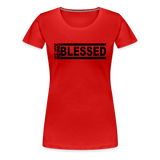 Out Here Being Blessed Premium T-Shirt - red