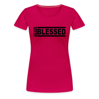 Out Here Being Blessed Premium T-Shirt - dark pink
