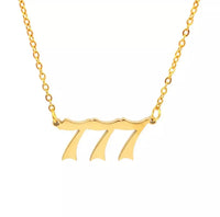 Angle Number Necklaces