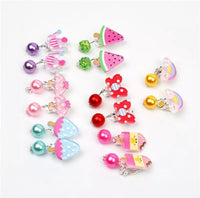 Mini Clip  7 Piece Earring Set