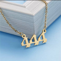 Angle Number Necklaces