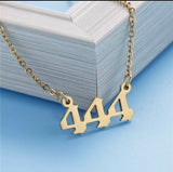 Angle Number Necklaces