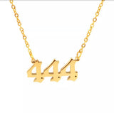 Angle Number Necklaces