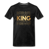 King T-Shirt - charcoal gray
