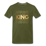King T-Shirt - olive green