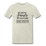 Me and My friends  Unisex T-Shirt - heather oatmeal