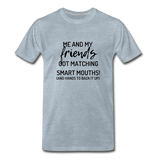 Me and My friends  Unisex T-Shirt - heather ice blue