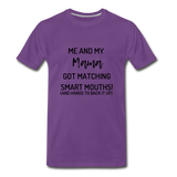 Me and My Mama T-Shirt - purple