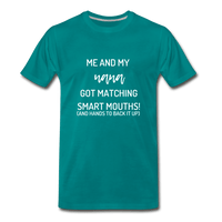 Me and My Nana Unisex T-Shirt - teal