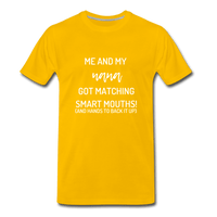 Me and My Nana Unisex T-Shirt - sun yellow