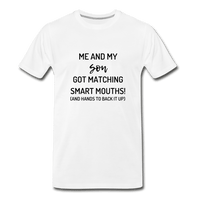 Me and My Son T-Shirt - white