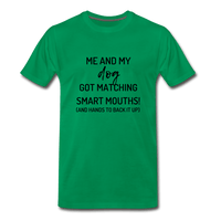 Me and My Dog T-Shirt - kelly green