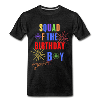 Squad of the Birthday Boy T-Shirt - charcoal grey