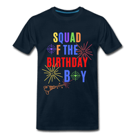 Squad of the Birthday Boy T-Shirt - deep navy