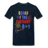 Squad of the Birthday Boy T-Shirt - deep navy