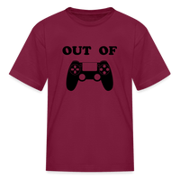 Out of Control T-Shirt - burgundy