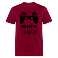 Monster or Beast - burgundy
