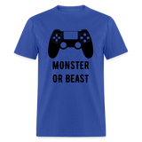 Monster or Beast - royal blue