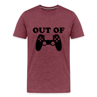 OUT of Control T-Shirt - heather burgundy